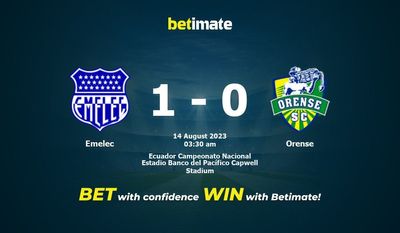 Soi kèo dự đoán Emelec vs Orense ngày 13/08/2023