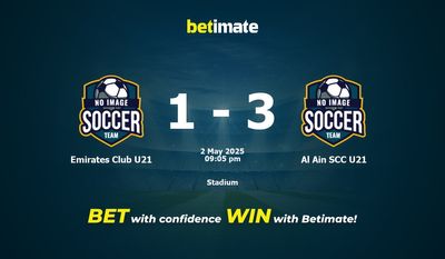 Dự đoán, Tỷ lệ cược & Mẹo cá cược Emirates Club U21 vs Al Ain SCC U21 05/02/2025