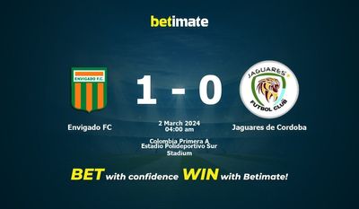 Dự đoán Envigado FC vs Jaguares de Cordoba, tỷ lệ cá cược 01/03/2024