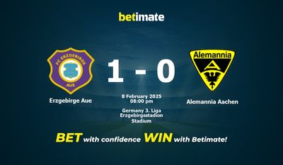 Soi kèo Erzgebirge Aue vs Alemannia Aachen, tỷ lệ và tip cá cược 08/02/2025