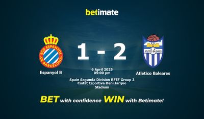 Dự đoán Espanyol B vs Atletico Baleares, Tỷ lệ cược & Mẹo cá cược 04/06/2025