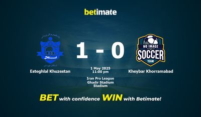 Dự đoán Esteghlal Khuzestan vs Kheybar Khorramabad, Tỷ lệ cược & Mẹo cá cược 05/01/2025