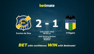 Nhận định, soi kèo Everton de Vina vs O'Higgins 02/12/2023