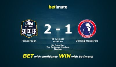 Soi kèo dự đoán Farnborough vs Dorking Wanderers ngày 28/07/2023