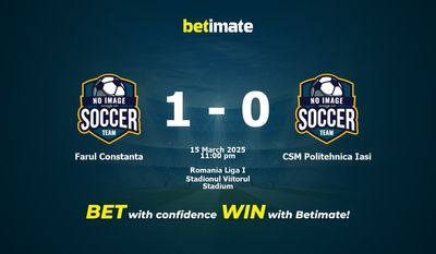 Dự đoán Farul Constanta vs CSM Politehnica Iasi, Tỷ lệ & Mẹo cá cược 15/03/2025