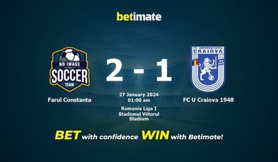 Nhận định Farul Constanta vs FC U Craiova 1948, Tỷ lệ & Mẹo cá cược 26/01/2024