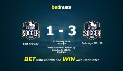 Nhận định nhanh AM U20 vs Botafogo SP U20, Tỷ lệ & Mẹo cá cược 10/01/2024