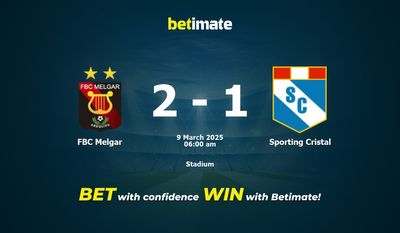 Dự đoán FBC Melgar vs Sporting Cristal, Tỷ lệ cược & Mẹo cá cược 03/08/2025