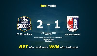 Soi kèo FC 08 Homburg vs SG Barockstadt, Tỷ lệ & Tip cá cược 10/12/2023