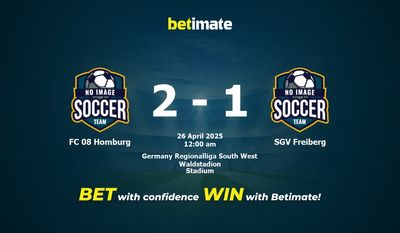 Dự đoán FC 08 Homburg vs SGV Freiberg, Tỷ lệ cược & Mẹo cá cược 25/04/2025