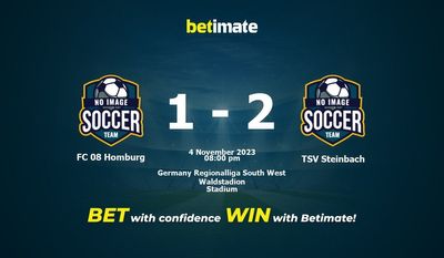 Nhận định dự đoán kết quả FC 08 Homburg vs TSV Steinbach 04/11/2023