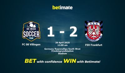 Soi kèo FC 08 Villingen vs FSV Frankfurt, Tỷ lệ & Mẹo cá cược 25/04/2025