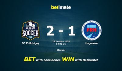 Dự đoán FC 93 Bobigny vs Haguenau, Tỷ lệ cược & Mẹo cá cược 25/01/2025
