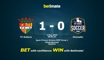 Dự đoán FC Andorra vs Gimnastic, Tỷ lệ cược & Mẹo cá cược 05/04/2025