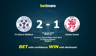 Soi kèo FC Astoria Walldorf vs Hessen Kassel, Tỷ lệ & Mẹo cá cược 15/03/2025