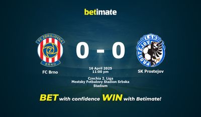 Soi kèo FC Brno vs SK Prostejov, tỷ lệ và tip cá cược 16/04/2025