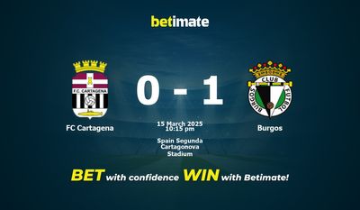 Dự đoán FC Cartagena vs Burgos, Tỷ lệ cược & Mẹo cá cược 03/15/2025