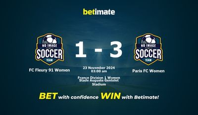 Dự đoán FC Fleury 91 Women vs Paris FC Women, Tỷ lệ cược & Mẹo cá cược 22/11/2024
