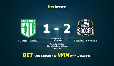 Soi kèo FC Flora Tallinn II vs Tabasalu FC Charma ngày 21/08/2023