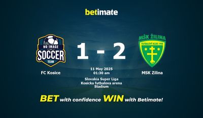 Soi kèo FC Kosice vs MSK Zilina, Tỷ lệ & Mẹo cá cược 10/05/2025
