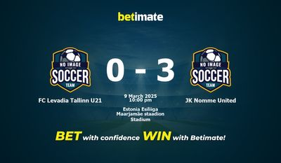 Dự đoán FC Levadia Tallinn U21 vs JK Nomme United, Tỷ lệ cược & Mẹo cá cược 03/09/2025