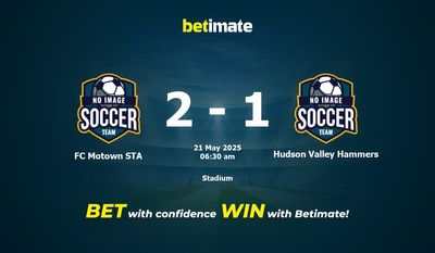 Dự đoán, tỷ lệ cược và mẹo cá cược FC Motown STA vs Hudson Valley Hammers 05/20/2025