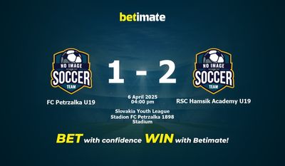 Dự đoán FC Petrzalka U19 vs RSC Hamsik Academy U19, Tỷ lệ cược & Mẹo cá cược 04/06/2025
