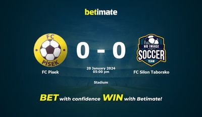 Nhận định, soi kèo FC Pisek vs FC Silon Taborsko 20/01/2024