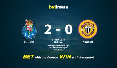 Dự đoán FC Porto vs Nacional, Tỷ lệ cược & Mẹo cá cược 05/17/2025