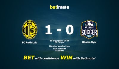 Dự đoán FC Rukh Lviv vs Obolon Kyiv, Tỷ lệ & Mẹo cá cược 15/12/2024