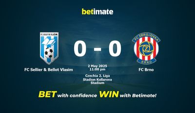 Soi kèo FC Sellier & Bellot Vlasim vs FC Brno, tỷ lệ và tip cá cược 02/05/2025