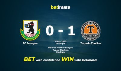 Soi kèo FC Smorgon vs Torpedo Zhodino, Tỷ lệ & Mẹo cá cược 03/05/2025