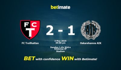 Dự đoán FC Trollhattan vs Oskarshamns AIK, tỷ lệ cá cược 03/05/2025