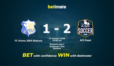 FC Unirea 2004 Slobozia vs ACS Sepsi Dự đoán, Tỷ lệ & Mẹo cá cược 17/01/2025