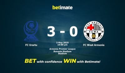 Nhận định, soi kèo FC Urartu vs FC West Armenia 03/05/2025