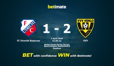 Dự đoán FC Utrecht vs VVV, Tỷ lệ & Mẹo cá cược 01/04/2025