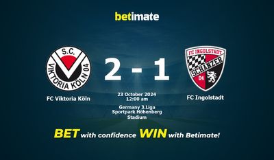 Dự đoán FC Viktoria Köln vs FC Ingolstadt, Tỷ lệ & Mẹo cá cược 22/10/2024