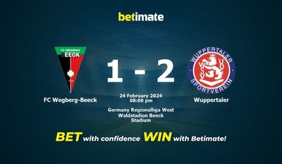 Soi kèo FC Wegberg-Beeck vs Wuppertaler, tỷ lệ và tip cá cược 24/02/2024