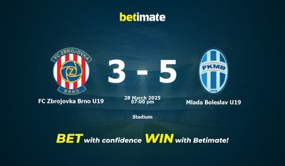 Soi kèo FC Zbrojovka Brno U19 vs Mlada Boleslav U19, tỷ lệ và tip cá cược 28/03/2025