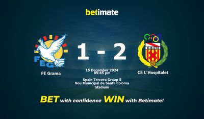 Dự đoán FE Grama vs CE L'Hospitalet, Tỷ lệ cược & Mẹo cá cược 15/12/2024