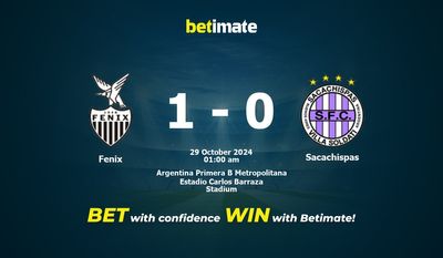 Dự đoán Fenix vs Sacachispas, Tỷ lệ cược & Mẹo cá cược 28/10/2024