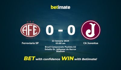 Dự đoán Ferroviaria SP vs CA Juventus, Tỷ lệ & Mẹo cá cược 21/01/2024