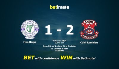 Dự đoán Finn Harps vs Cobh Ramblers, Tỷ lệ & Mẹo cá cược 08/03/2024