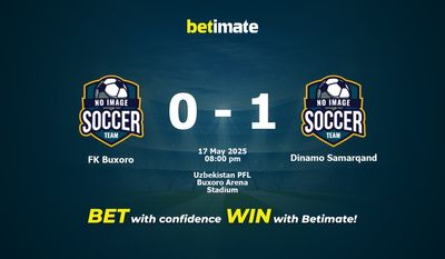 Soi kèo FK Buxoro vs Dinamo Samarqand, Tỷ lệ & Mẹo cá cược 17/05/2025