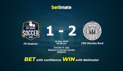 Dự đoán FK Hodonin vs CSK Uhersky Brod, tỷ lệ cá cược 10/05/2025
