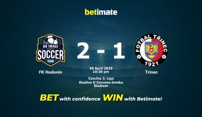 Dự đoán FK Hodonin vs Trinec, Tỷ lệ cược & Mẹo cá cược 30/04/2025