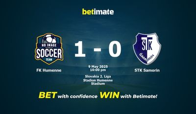 Soi kèo FK Humenne vs STK Samorin, tỷ lệ và tip cá cược 09/05/2025