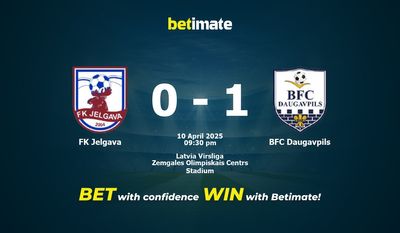 Soi kèo FK Jelgava vs BFC Daugavpils, Tỷ lệ & Mẹo cá cược 10/04/2025