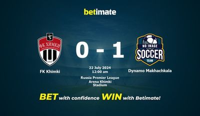 Soi kèo FK Khimki vs Dynamo Makhachkala, tỷ lệ và tip cá cược 21/07/2024