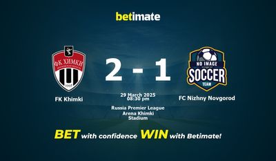 Soi kèo FK Khimki vs FC Nizhny Novgorod, tỷ lệ và tip cá cược 29/03/2025